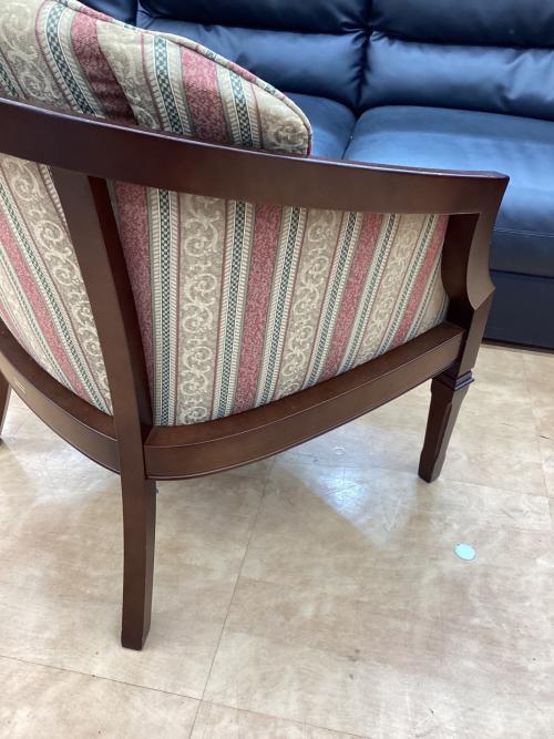 MARUNI (マルニ) 洋風チェア ブラウン×レッド 地中海ニースⅡ アームチェア 1人掛け 4096-01-3289