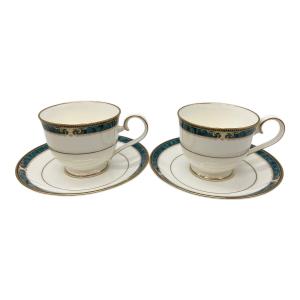 Noritake (ノリタケ) カップ&ソーサー エセックスコート 2Pセット