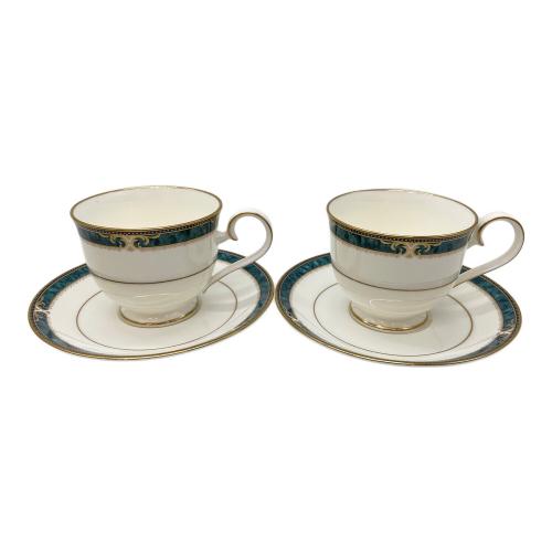 Noritake (ノリタケ) カップ&ソーサー エセックスコート 2Pセット