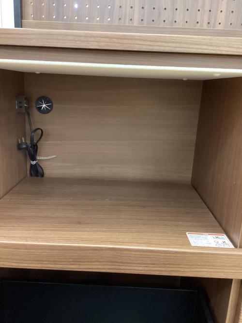 レンジボード ブラウン ソフトクローズ・モイス加工・3枚扉