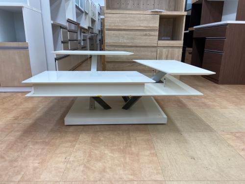 BoConcept (ボーコンセプト) センターテーブル ホワイト 155 収納付き バルセロナ