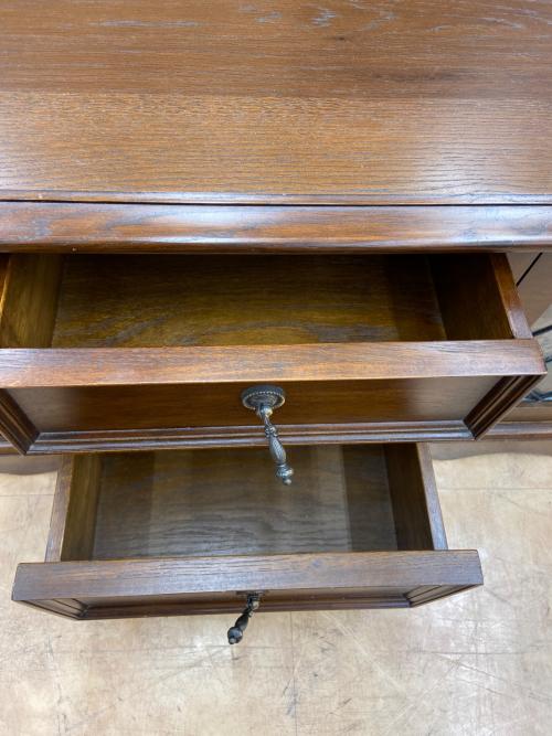 Oak Furniture アンティーク調AVボード ブラウン 2枚扉 Antique Reproduction
