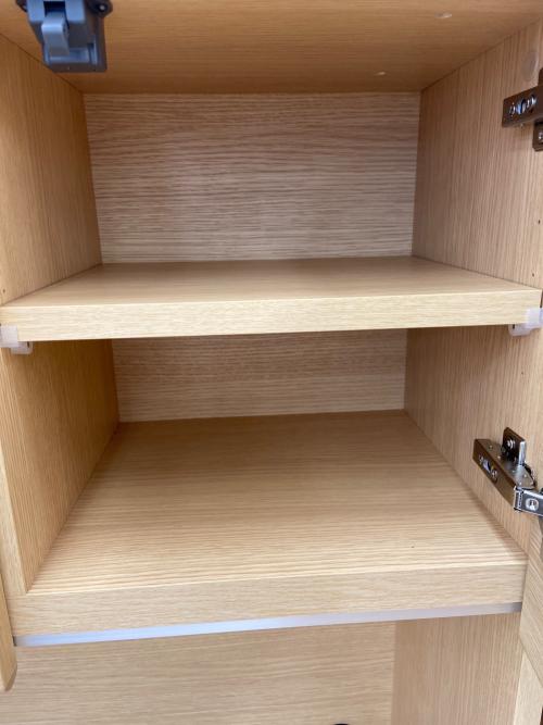 karimoku (カリモク) レンジボード ナチュラル 448 3枚扉 EW3705ME