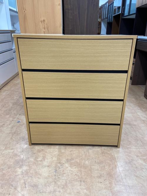 ニトリ 4段チェスト ナチュラル Nクリックチェスト