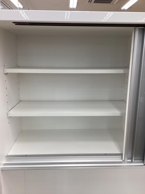 ニトリ 2枚扉レンジボード ホワイト 288