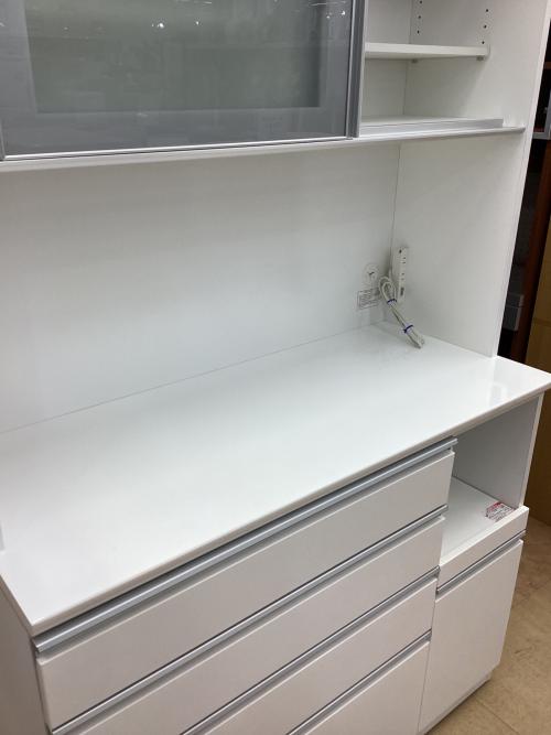 ニトリ 2枚扉レンジボード ホワイト 288