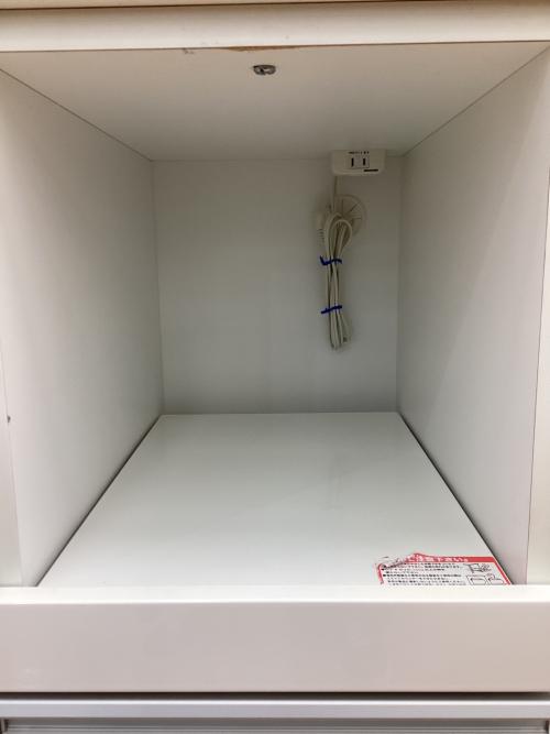 ニトリ 2枚扉レンジボード ホワイト 288