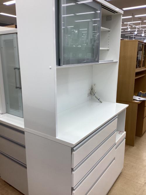 ニトリ 2枚扉レンジボード ホワイト 288