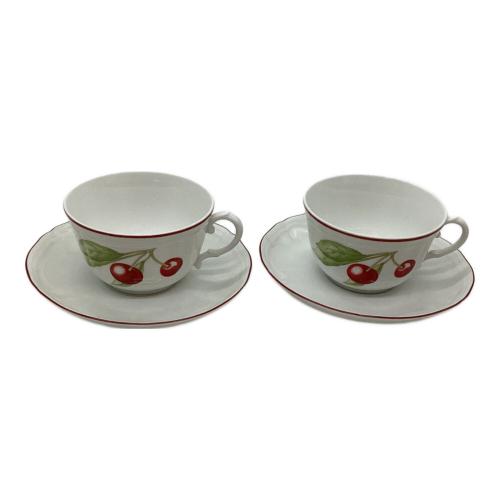 RICHARD GINORI (リチャードジノリ) カップ&ソーサー アンティコ・チェリー 2Pセット