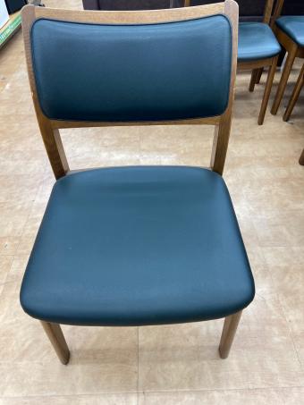 shirakawa (シラカワ) ダイニングチェアー グリーン S-280/人工革張り 1人掛け