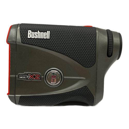 Bushnell (ブッシュネル) ゴルフレーザー距離計 ピンシーカープロ X2ジョルト ケース付き レッド