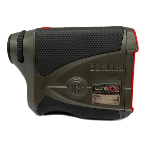 Bushnell (ブッシュネル) ゴルフレーザー距離計 ピンシーカープロ X2ジョルト ケース付き レッド