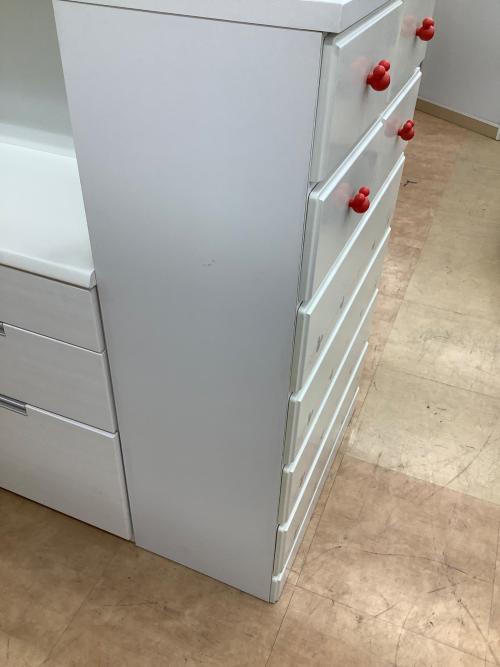 チェスト ホワイト ディズニー 6段