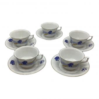 ROYAL COPENHAGEN (ロイヤル・コペンハーゲン) カップ&ソーサー 絹谷幸二 日月天祥富嶽 5Pセット