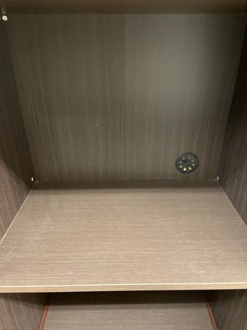 レンジボード ダークブラウン 285 2枚扉