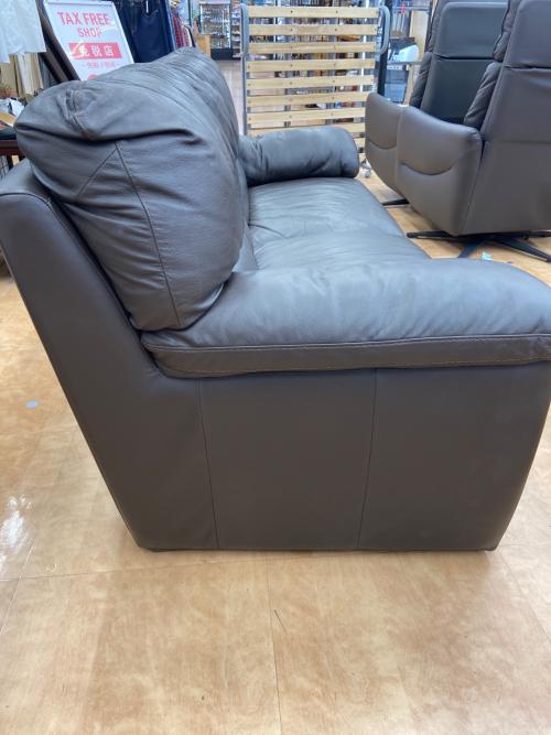 S'ACCOMODI 2人掛けソファー ダークブラウン