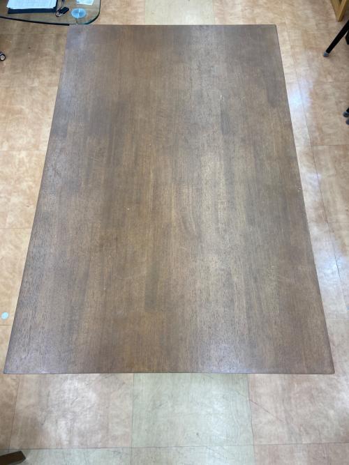 ダイニング3点セット ブラウン×グレー 187