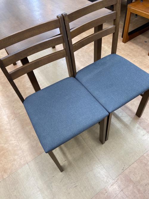 ダイニング3点セット ブラウン×グレー 187