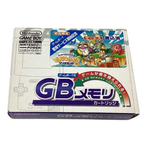 Nintendo (ニンテンドウ) GBメモリカートリッジ ※内蔵ソフトはスーパーマリオブラザーズデラックス