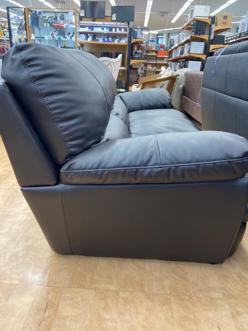 3人掛けソファー ブラウン 合皮