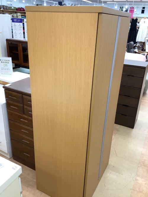 ワードローブ ナチュラル W794-D580-H1830(mm) 木製