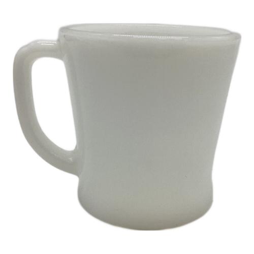 Fire King (ファイヤーキング) ヴィンテージマグカップ ホワイト Dハンドルマグ 1956年～1960年代