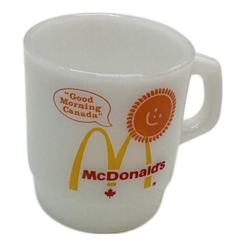 Fire King (ファイヤーキング) ヴィンテージスタッキングマグカップ ホワイト Mcdonald's 1960～1976年