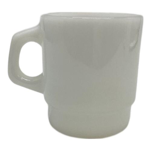 Fire King (ファイヤーキング) ヴィンテージスタッキングマグカップ ホワイト Mcdonald's 1960～1976年