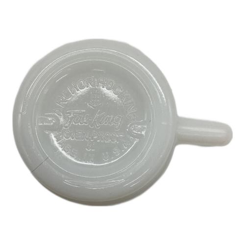 Fire King (ファイヤーキング) ヴィンテージスタッキングマグカップ ホワイト Mcdonald's 1960～1976年