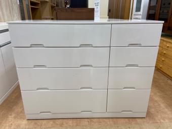 ニトリ チェスト ホワイト 200 引出⑧ FSV-44