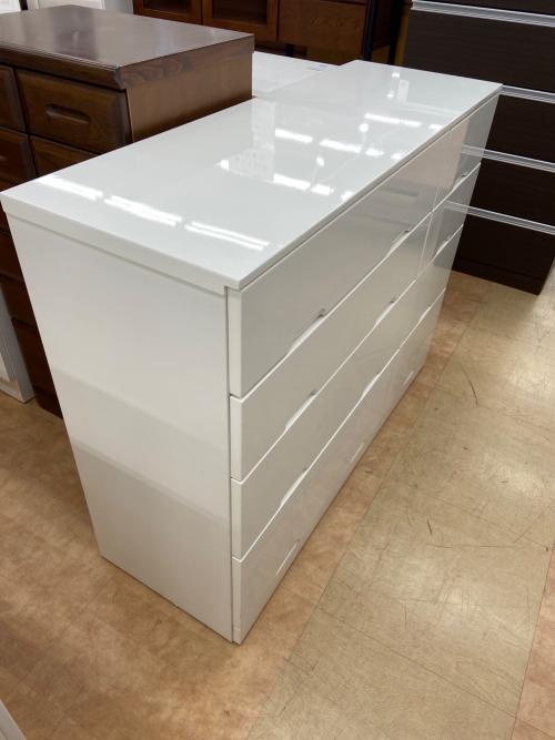 ニトリ チェスト ホワイト 200 引出⑧ FSV-44