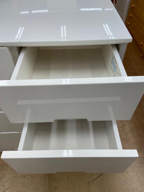 ニトリ チェスト ホワイト 200 引出⑧ FSV-44