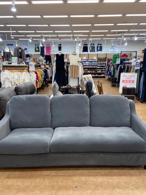 IKEA (イケア) カウチソファー グレー ファブリック