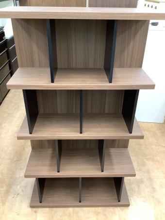 TAU シェルフ ブラウン×ブラック