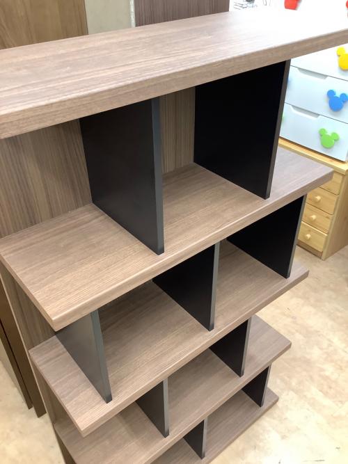 TAU シェルフ ブラウン×ブラック