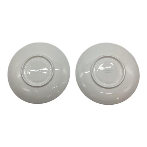 TIFFANY & Co. (ティファニー) カップ&ソーサー プラチナブルーバンド 2Pセット