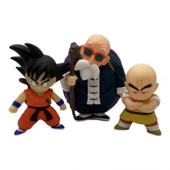 フィギュア コレクションソフビフィギュア 孫悟空＆クリリン＆亀仙人 本体のみ