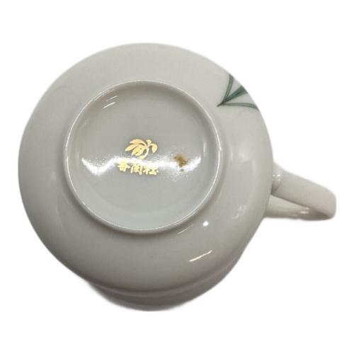 香蘭社 (コウランシャ) カップ&ソーサー 蘭 5Pセット