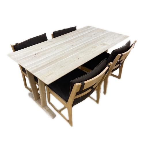 FUJI FURNITURE (フジファニチア) ダイニング5点セット R04412XOM ※ニトリ製チェアーセット