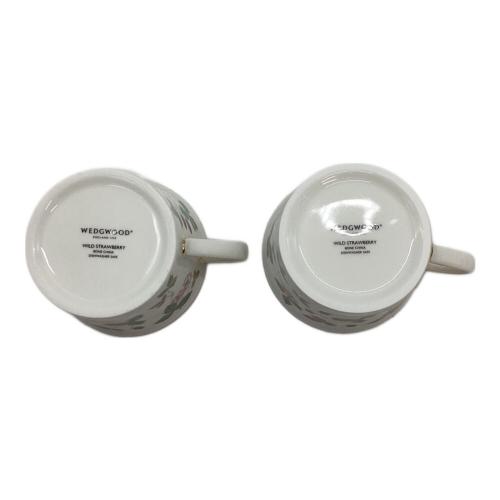 Wedgwood (ウェッジウッド) ティーカップ&ソーサー ワイルドストロベリー 2Pセット