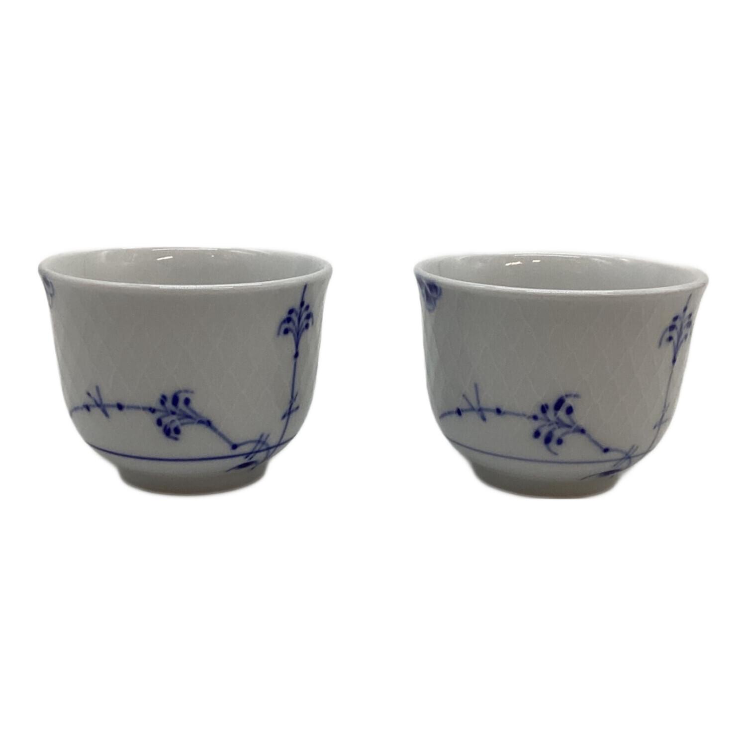 ロイヤルコペンハーゲン ブルーパルメッテ5客 ティーセット未使用 ROYAL COPENHAGEN (ロイヤル・コペンハーゲン) ティーセット ブルー