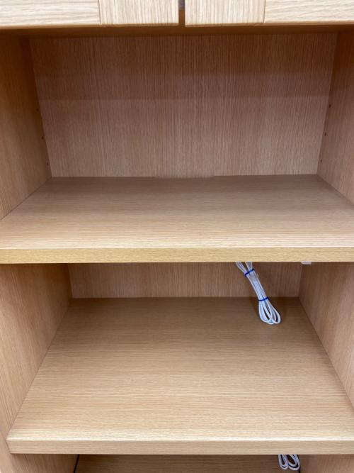 レンジボード ナチュラル 2枚扉