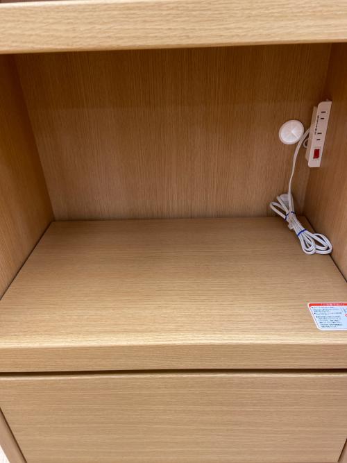 レンジボード ナチュラル 2枚扉