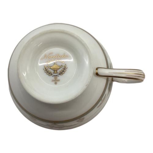 Noritake (ノリタケ) カップ&ソーサー オアシスヴェール 2Pセット