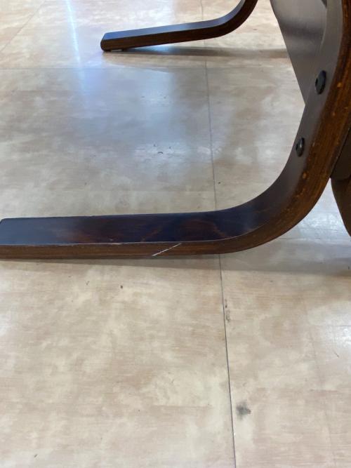 WESTNOFA FURNITURE ローバックチェア ブラック×ブラウン イングマール・レリング   192 レザー SIESTA