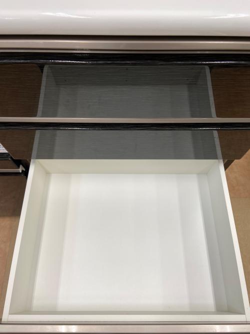 ニトリ レンジボード ブラック フルオープン モイス加工 ソフトクローズ ポスティア