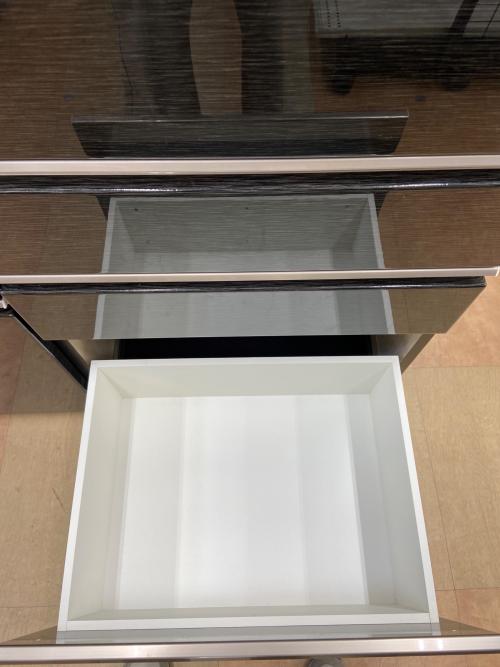 ニトリ レンジボード ブラック フルオープン モイス加工 ソフトクローズ ポスティア