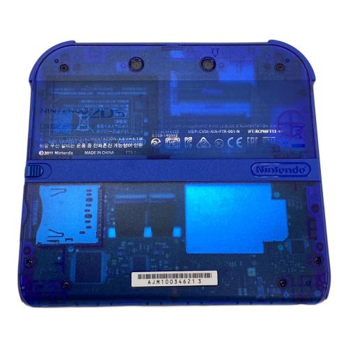 Nintendo (ニンテンドー) 2DS ポケットモンスター 青限定パック FTR-001 ■