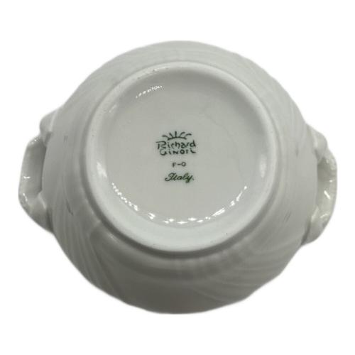 RICHARD GINORI (リチャードジノリ) シュガーポット&クリーマー ベッキオ・ホワイト