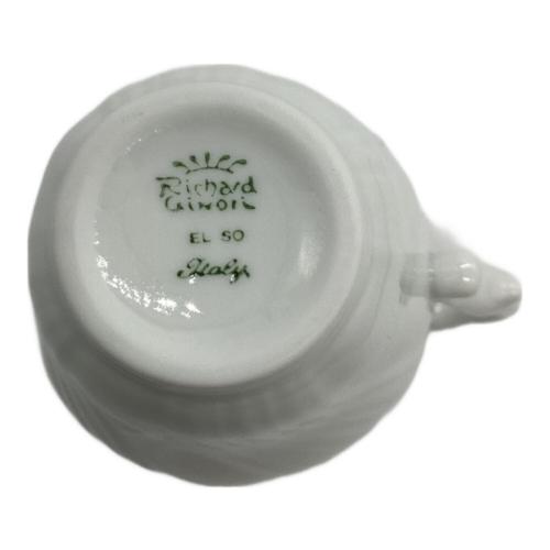 RICHARD GINORI (リチャードジノリ) シュガーポット&クリーマー ベッキオ・ホワイト